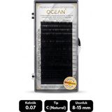 Ocean 0.07C Natural Kıvrım Mix Soft Eyelash Doğal Ipek Kirpik 16'lı - Siyah
