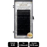 Ocean 0.10C Natural Kıvrım Mix Soft Eyelash Doğal Ipek Kirpik 16'lı - Siyah