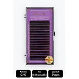 Ocean 0.10D Dramatik Kıvrım 9 Mm Soft Eyelash Takma Kirpik 16'Lı