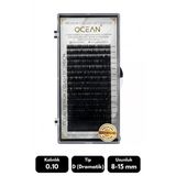 Ocean 0.10D Dramatik Kıvrım Mix Soft Eyelash Takma Kirpik 16'Lı