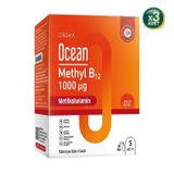 Ocean 1000 Mg Methyl Cobalamin B12 Sprey 5 ml - 3 Adet (Toplam 15 ml) - Dezenfektan Hediyeli (%72 Alkol)