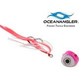 Ocean Angler Slider 140 gr Jig Yem - BRUISED BANANA - Pink White