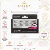 Ocean ASU-825 El Yapımı Vegan Demet Takma Kirpik 12MM (10 Ply Doğal Hacimli Ipek Kirpik)