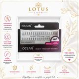 Ocean ASU-826 El Yapımı Vegan Demet Takma Kirpik 14MM Large (10 Ply Doğal Hacimli Ipek Kirpik)