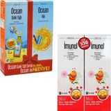 Ocean Balık Yağı 150 ml + Ocean Vm Şurup 150 ml + Imunol Şurup 2 x 150 ml - Aromalı