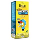 Ocean Balık Yağı Kral Şakir Limon Aromalı 150 ml Şurup