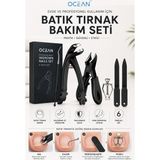 Ocean Batık Tırnak Bakım Seti Tırnak Kenarı Düzenleme ve Bakım Aparatları 5'li