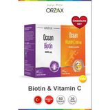 Ocean Biotin 60 Kapsül & Ocean Vitamin C 30 Tablet