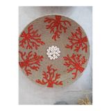 ocean boheme decor Bohem Hasır Duvar Tabağı