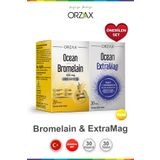 Ocean Bromelain 30 Kapsül + Ocean ExtraMag 30 Tablet