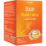 Ocean C Vitamini 1000 Mg + Bioflavonoidler Antioksidan Içeren Takviye Edici Gıda (1 x 30 Tablet) - Standart