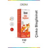 Ocean Çinko Bisglisinat 150 Ml Muz Aromalı Şurup – Bağışıklık Ve Cilt Sağlığı Takviyesi