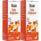 Ocean Çinko Bisglisinat Şurup Muz Aromalı 150 ml 2 Adet Sıvı Takviye