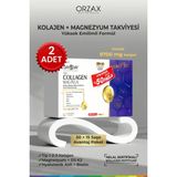 Ocean Collagen Mag Plus 9700 Mg Kolajen + Magnezyum + D3 K2 + Biotin 45 Saşe - 2 Adet - Çilek - Karpuz