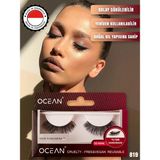 Ocean Doğal Takma Kirpik, Doğal Kıl Yapısı, Bütün Kirpik, Tekrar Uygulanabilir 819 Kirpik