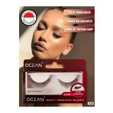 Ocean Doğal Takma Kirpik, Doğal Kıl Yapısı, Bütün Kirpik, Tekrar Uygulanabilir 823 Kirpik