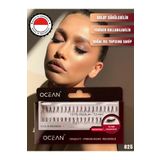 Ocean Doğal Takma Kirpik, Doğal Kıl Yapısı, Tekli Kirpik, Tekrar Uygulanabilir 825 Kirpik