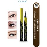 Ocean Eyeliner Hypersharp Liner Suya Dayanıklı Extra Siyah Kolay Uygulanabilir