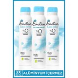 Ocean Fresh Kadın Vegan Deodorant 3x150ml Hızlı Kurur, Leke Bırakmaz