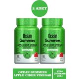 Ocean Gummies Apple Cider Vinegar 2x60 Çiğnenebilir Jel Form