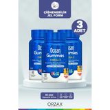 Ocean Gummies Omega 3 Kids 3x60 Çiğnenebilir Tablet