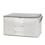 Ocean Home 75x40x40 cm Mega Boy Pvc Pencereli Gri Çizgili Stuff Things Hurç