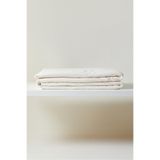 Ocean Home Textile %100 Pamuk Penye Ekru Yıldız Nakışlı Çocuk Tek Kişilik Yorgan Çok Amaçlı Örtü 155 x 215