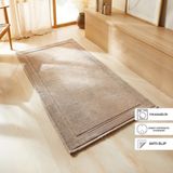 Ocean Home Textile 120x180 cm Yıkanabilir Pamuklu Bej Renk Kilim