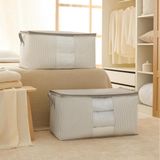 Ocean Home Textile 2 Li Mega Boy Pvc Pencereli Stuff Things Gri Cizgili Hurc Set