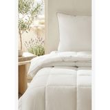 Ocean Home Textile 2'li Pamuk Saten Biyeli Mikrojel Tek Kişilik Yastık Yorgan Seti 1 Adet 155 x 215/1 Adet 50 x 70 cm