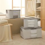 Ocean Home Textile 3Lu Pvc Pencereli Stuff & Things Gri Cizgili Hurc Set