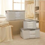 Ocean Home Textile 3'lü Pvc Pencereli Stuff ve Things Gri Çizgili Hurç Set