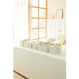 Ocean Home Textile 6'lı Dinozor Çekmece İçi Dolap Çamaşır Düzenleyici Çocuk Odası Katlanır Saklama Kutu Organizer Set
