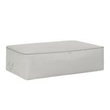 Ocean Home Textile 74x46x22 cm Mega Boy Gri Balıksırtı Baza Altı Hurç