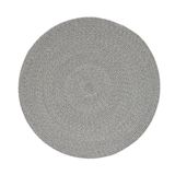 Ocean Home Textile 80 cm Yıkanabilir Gri Kırçıllı Pamuklu Halı Kilim