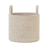 Ocean Home Textile Bej Kırçıllı Jüt Halat Sepet 26 x 22 cm