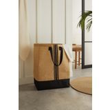 Ocean Home Textile Jüt Asılabilir Katlanır Kirli Çamaşır Dolap Içi Oyuncak Düzenleyici Saklama Çantası Sepet 40x25x55