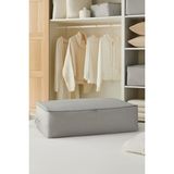 Ocean Home Textile Mega Boy Gri Balıksırtı Baza Altı Yastık Yorgan Kazak Hurcu, Hurç 74x46x22 cm - 74 x 46 x 22 cm - 1 Adet