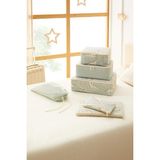 Ocean Home Textile Mint Yeşili Dinozor Desenli 6'lı Çocuk Odası Bavul İçi Organizer Seti
