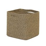 Ocean Home Textile Siyah Kırçıllı Jüt Halat Sepet 30 x 30 x 30 cm
