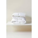 Ocean Home Textile%100 Pamuk Kumaş Kaz Tüyü Konforunda Saten Biyeli Mikrojel Battal Boy Yorgan 235 x 215 cm