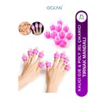 Ocean Kalıcı Oje, Jel Tırnak, Poly Jel Çıkarıcı Tırnak Mandalı 20 Adet, Pembe