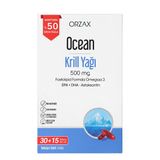 Ocean KRILL OIL 30 CAP %50 DAHA FAZLA