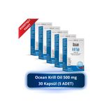 Ocean Krill Oil Omega-3 500 mg 5x30 Kapsül Balık Yağı