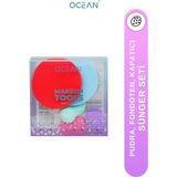Ocean Makyaj Süngeri 2+3'lü Paket Karışık Renk ASU-186 - çok renkli