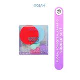 Ocean Makyaj Süngeri 2+3'Lü Paket Karışık Renk Asu-186
