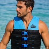 Ocean Marine 50 Newton Yüzdürme Yardımcısı CE Sertifikalı Can Yeleği Mavi Renk Yetişkinler İçin Ergonomik Tasarım - M - L