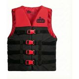 Ocean Marine Ocean Can Yeleği 50 Newton Yüzdürme Yardımcısı - CE Sertifikalıdır - Kırmızı - 3XL