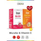 Ocean Microfer 30 Tablet & Ocean Vitamin C 1000 mg 30 Tablet, Set