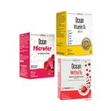 Ocean Microfer Damla 30 ml+Vitamin D3 400ıu Sprey 20 ml+Methyl B12 Sprey 500mcg 5ml Avantaj Paketi